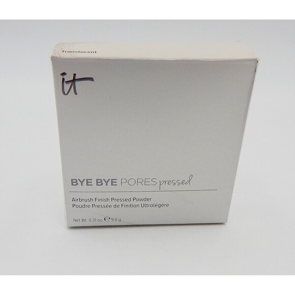 It Cosmetics Bye Bye Pores Pressed Airbrush Finish Setting Powder Translucent - Picture 1 of 5